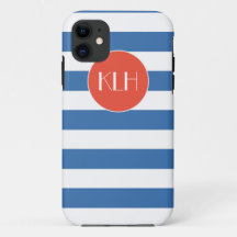 Classic Blue Stripes Cabana style