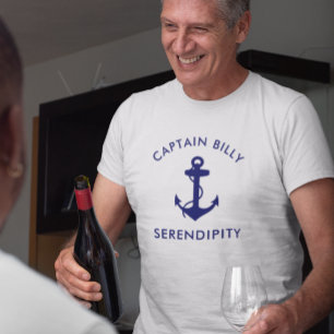Classic Boat Anchor Captains T-Shirt