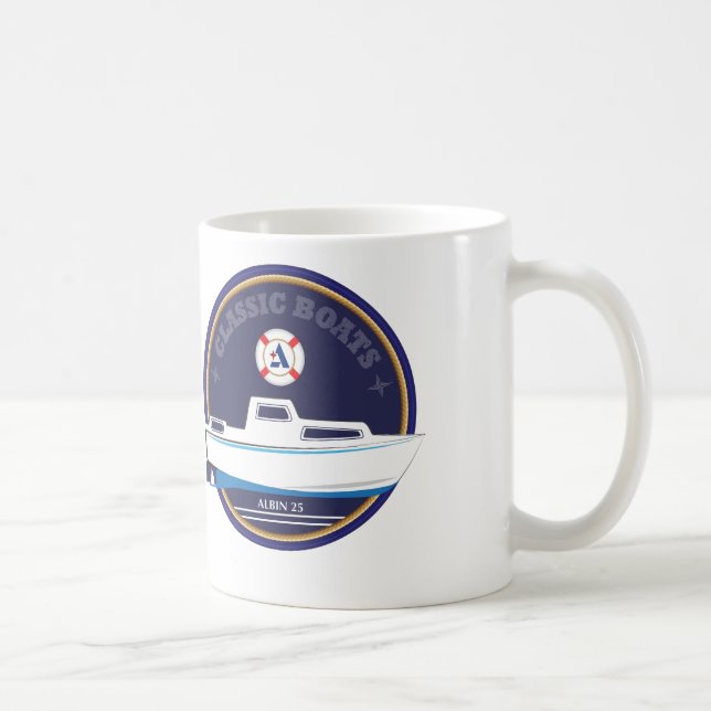 Classic Boats Albin 25 mug (Right)