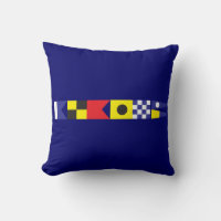 Classic Boats Albin 25 throw cushion