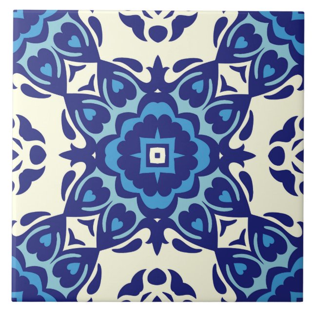  Classic Boho Pattern  Tile (Front)