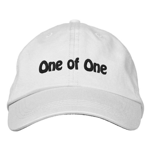 Classic Bold Graphic Hat – Stylish Everyday Cap (Front)