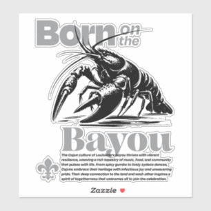 Classic Born on the Bayou Cajun Vibes