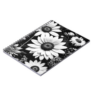 Classic Botanical Floral Notebook