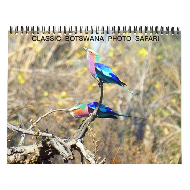 CLASSIC BOTSWANA PHOTO SAFARI CALENDAR (Cover)