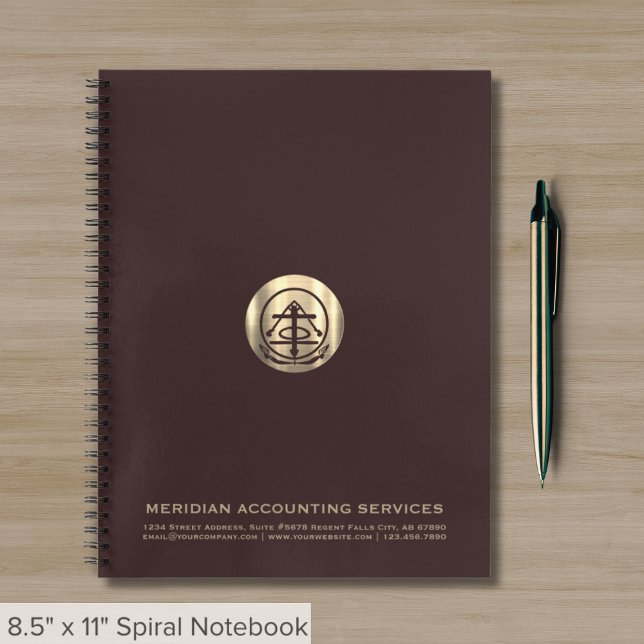 Classic Branded Gold Seal Notebook (Creator Uploaded)