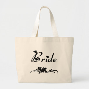 Classic Bride Large Tote Bag