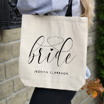 Classic Bride Tote Bag<br><div class="desc">This is a classic yet beautiful tote bag that would make for a perfect gift!</div>