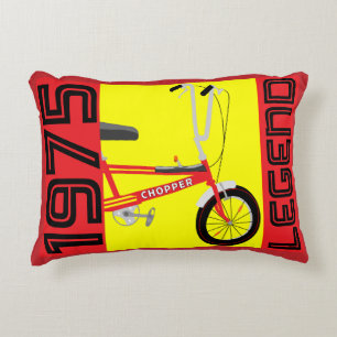 Classic British 1970's Iconic Bicycle Decorative Cushion