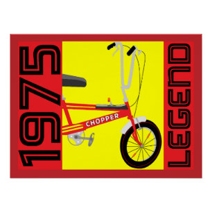 Classic British 1970's Iconic Bicycle Poster