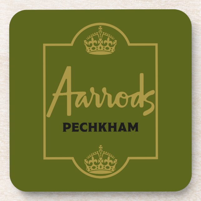 Classic British Novelty Gift Coaster (Front)