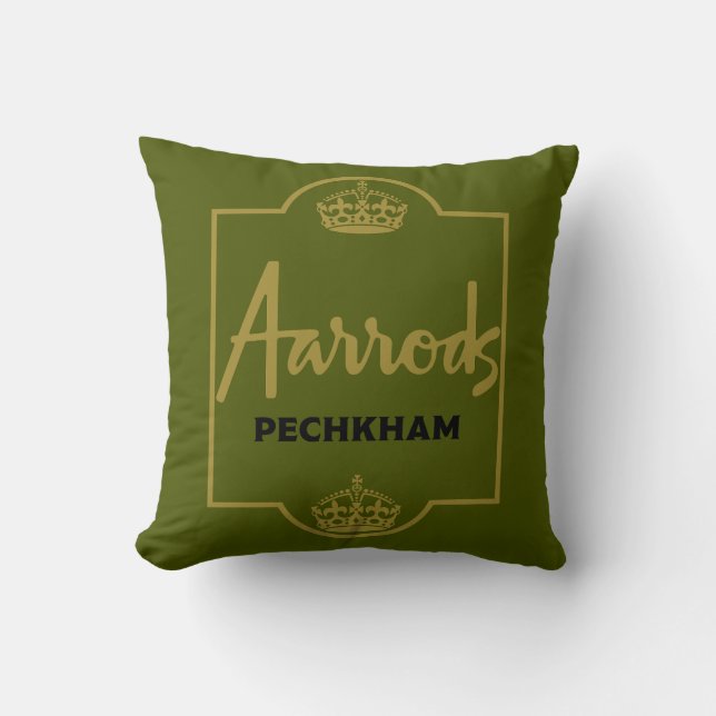 Classic British Novelty Gift Cushion (Front)