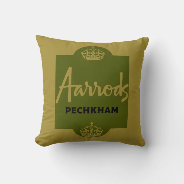 Classic British Novelty Gift Cushion (Front)