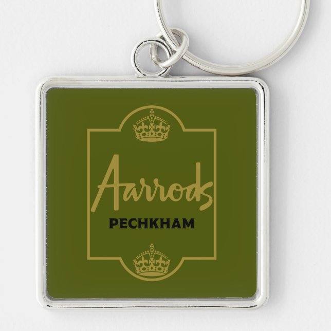 Classic British Novelty Gift Key Ring (Front)