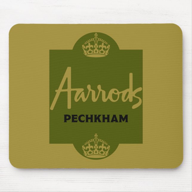 Classic British Novelty Gift Mouse Pad (Front)