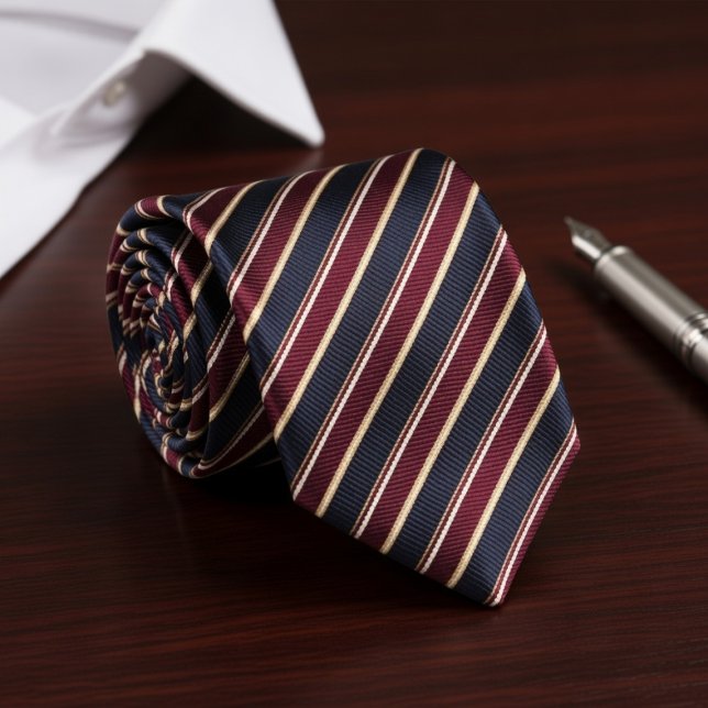 Classic British Repp Stripe Tie (Creator Uploaded)