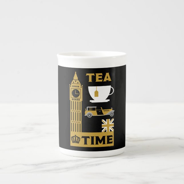 Classic British Tea Drinkers     Bone China Mug (Front)
