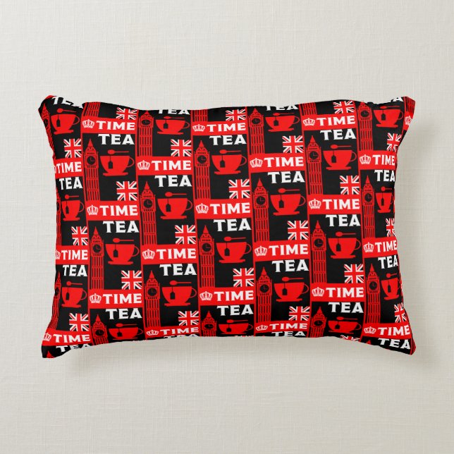Classic British Tea Drinkers       Cushion (Front)