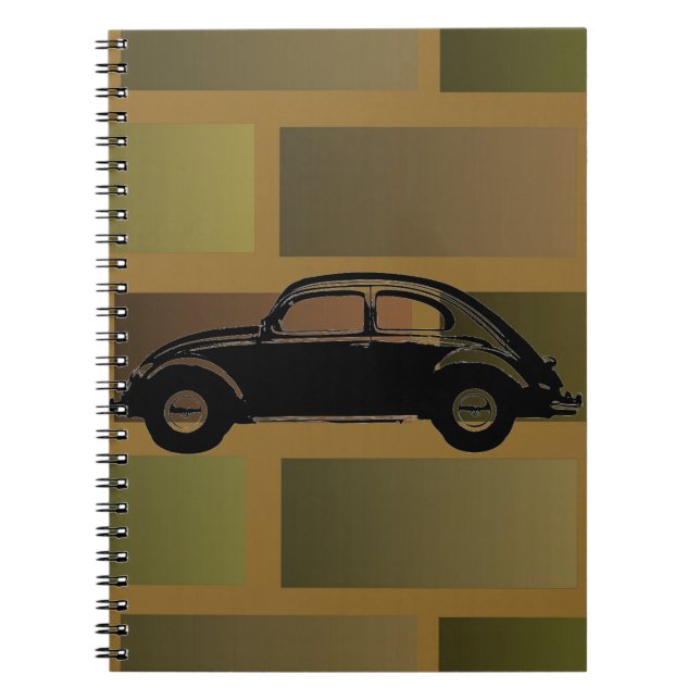 Classic Bug Spiral Notebook (Front)