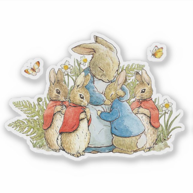 Classic Bunny in blue jacket (Front)