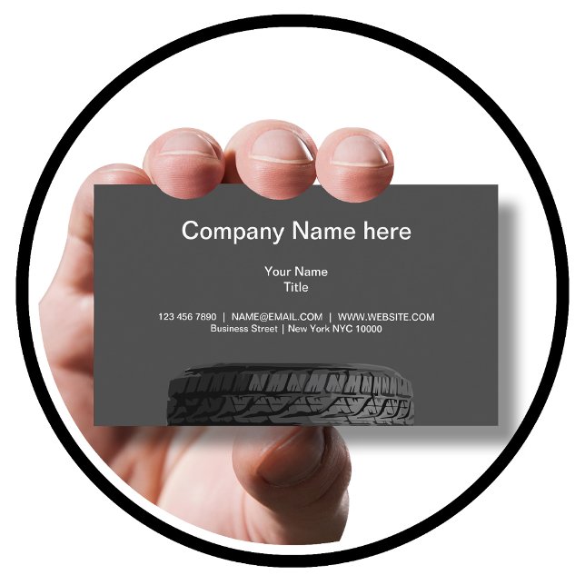 Classic Business Card For Automotive Services (Creator Uploaded)