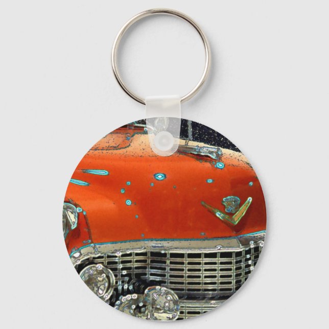 'Classic Caddy' Key Ring (Front)