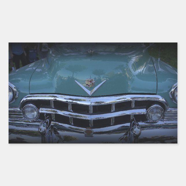 Classic Cadi Rectangular Sticker (Front)