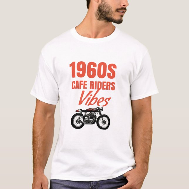 Classic cafe riders T-Shirt (Front)