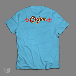 Classic Cajun Fleur-de-lis Retro Throwback  Vintag T-Shirt