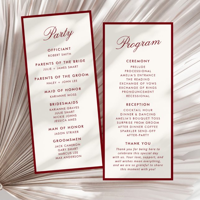 Classic Calligraphy Deep Red Old Money Program (Creator Uploaded)