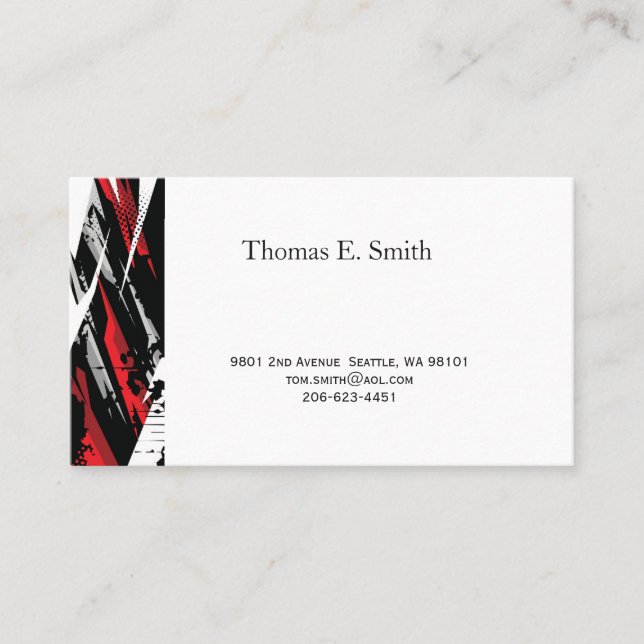 Classic Calling Card (Front)