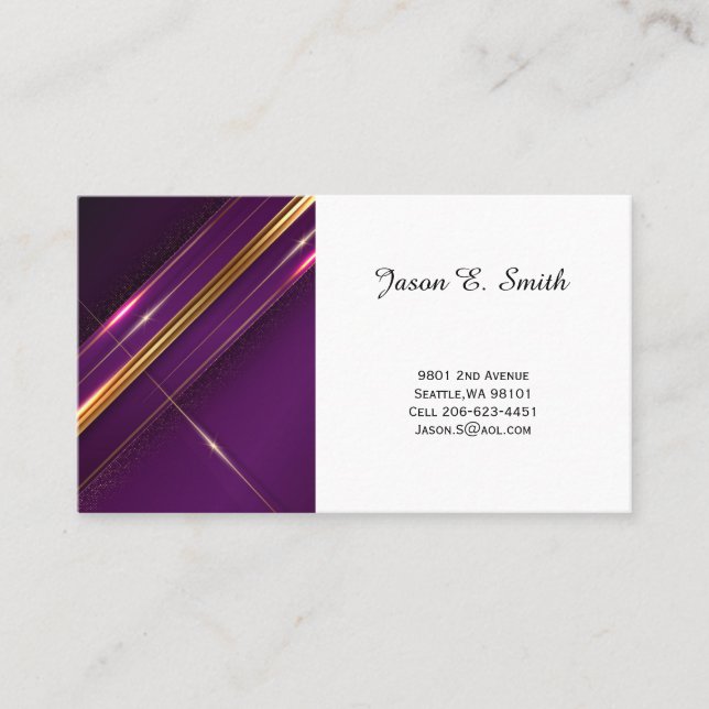 Classic Calling Card (Front)