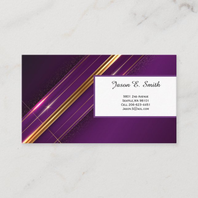 Classic Calling Card (Front)