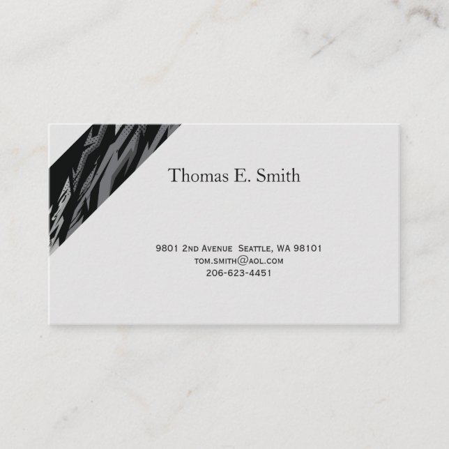 Classic Calling Card (Front)