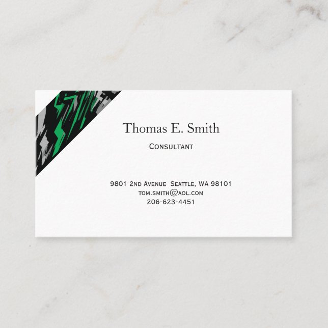 Classic Calling Card (Front)