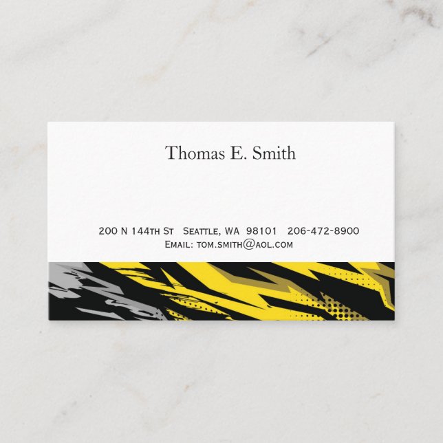 Classic Calling Card (Front)