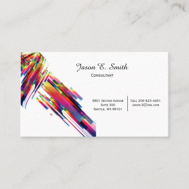 Classic Calling Card (Front)