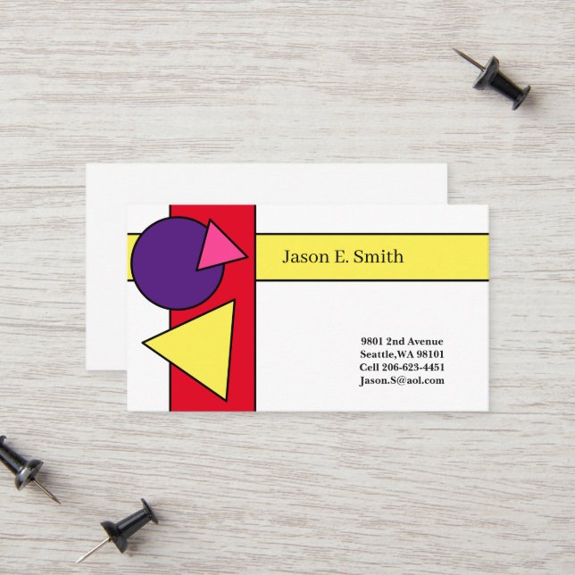 Classic Calling Card (Front/Back In Situ)