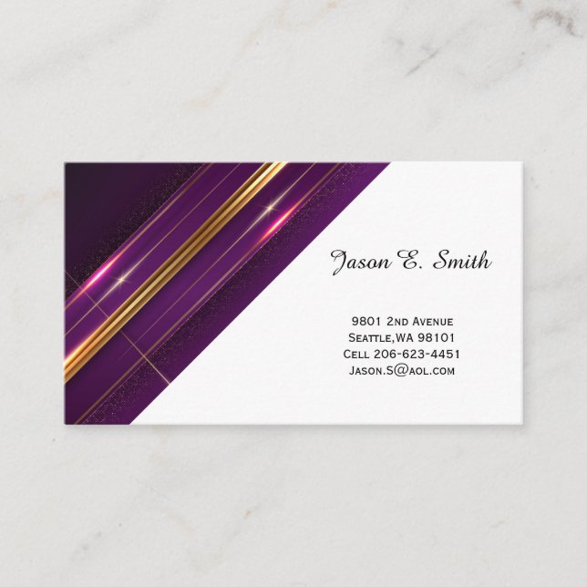 Classic Calling Card (Front)