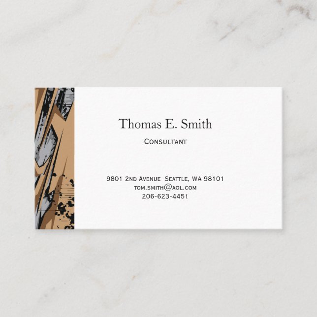 Classic Calling Card (Front)