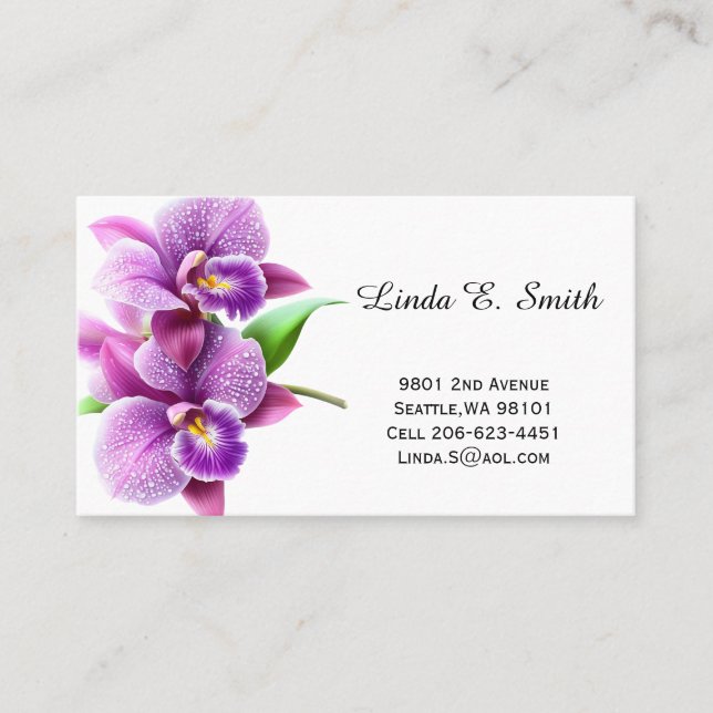Classic Calling Card (Front)