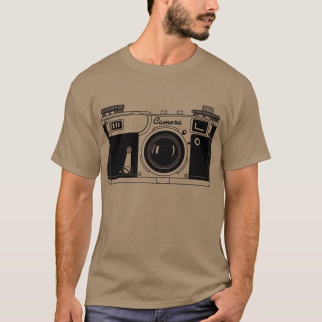 Classic Camera T-Shirt (Front)