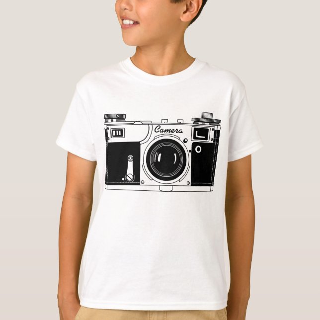Classic Camera T-Shirt (Front)
