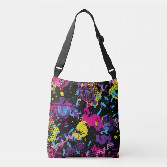 Classic Camouflage: Seamless Vintage Pattern Crossbody Bag (Front)
