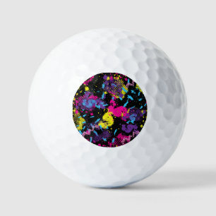 Classic Camouflage: Seamless Vintage Pattern Golf Balls
