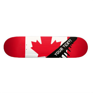Classic Canada Flag Skateboard