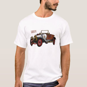 Classic car 1920 cartoon illustration T-Shirt