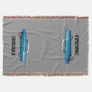 Classic car 1957 Chevy BelAire custom blanket