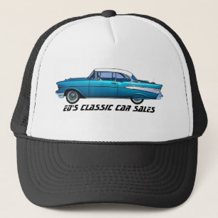 Classic car 1957 Chevy BelAire Trucker Hat