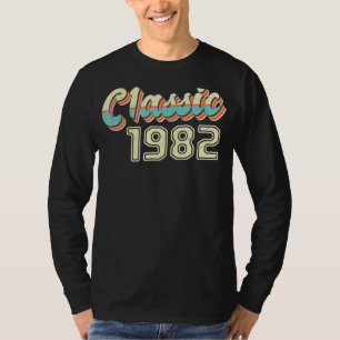 Classic Car 1982 40th Birthday 40 Years Old 3 T-Shirt